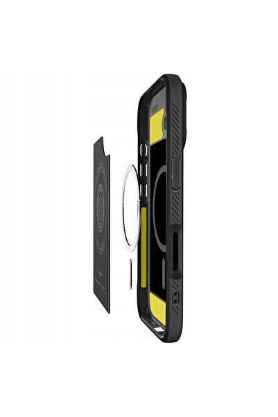 NO BRAND Husă pentru iPhone 17, Spigen Rugged Armor Mag, Carcasă subțire pent...