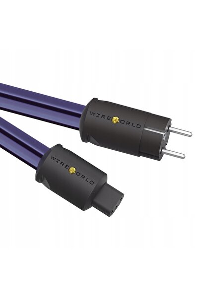 NO BRAND Cablu de alimentare Schuko - IEC plat OFC Wireworld Aurora 10 AUP 1m