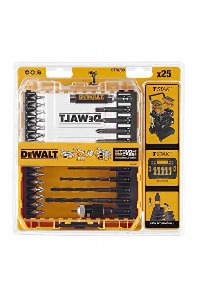 NO BRAND Set de 25 de burghie de 1/4 inch Dewalt Dt70708