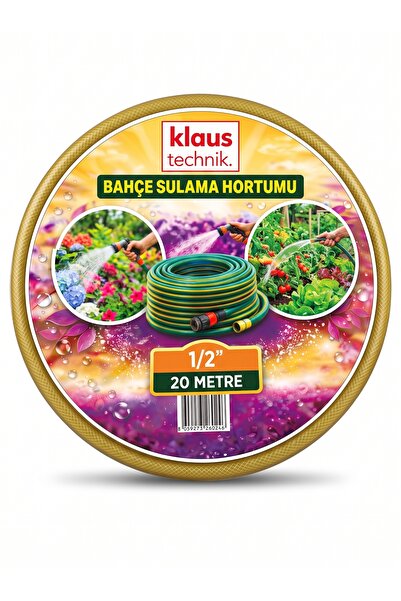 20 Metre Bahçe Sulama Hortumu Esnek Dayanıklı PVC Su Hortumu