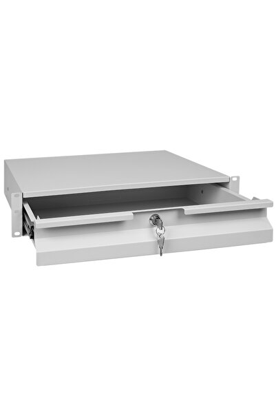 Stalflex Sertar rack de 19 " 2U 320 mm pentru dulap rack, gri