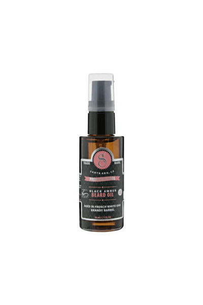 Suavecito Λάδι Γενειάδας Μαύρο Κεχριμπάρι 30ml