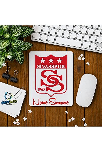 Ghostbastır Design Kişiye Özel Sivasspor Baskılı Oyuncu Mousepad 0168