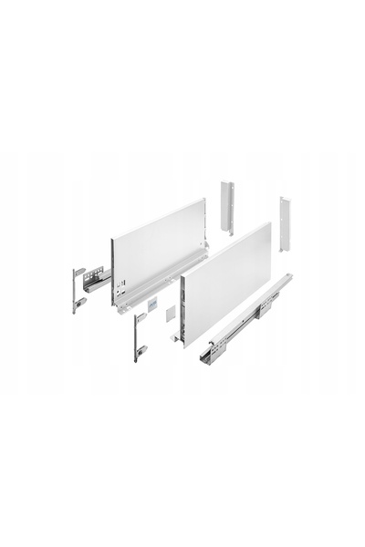 GTV Sertar AXIS PRO H168 L450, mecanism silențios, alb, PB-AXISPRO-KPL450C1