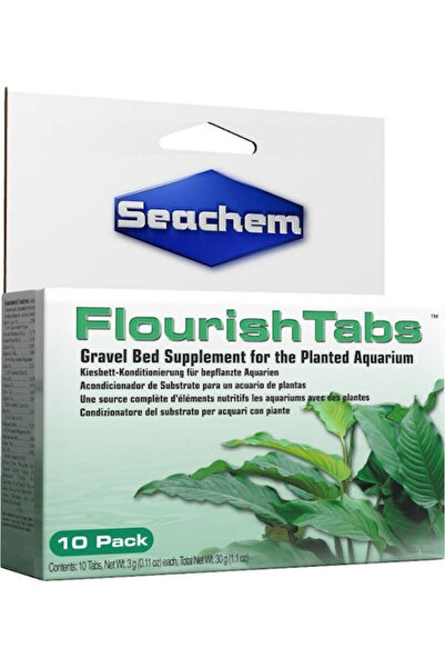 Seachem Flourish Tabs Λίπασμα σε μορφή Ταμπλέτας 10τμχ 10 tabs