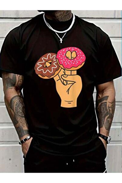 799 100% Cotton Dirty Humor 2 Pink 1 In The Stink I Donut Jokes Round Neck Sh...