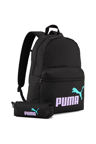Puma Batoh Phase Batoh Set 20L, Čierny, Unisex