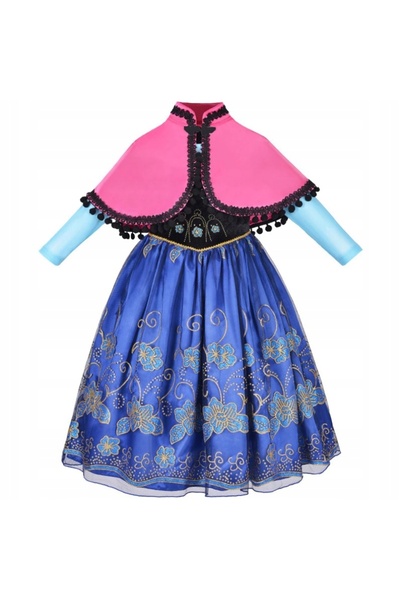 NO BRAND Costum Rochie Anna Regina Gheții Set Bal Carnaval 92 98 cm