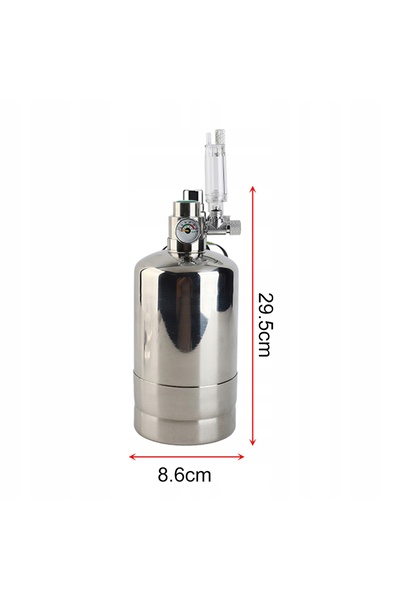 NO BRAND Kit sistem generator CO2 pentru acvariu de 1L