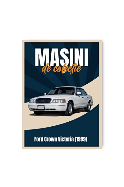 WELLY Sigilat- 1999 Crown Victoria- Nr. 116- Mașini de Colecție 2023- Scara 1/60