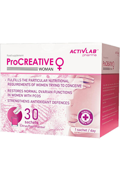 ACTİVLAB Procreative Supplement For Woman, 30 Sachets
