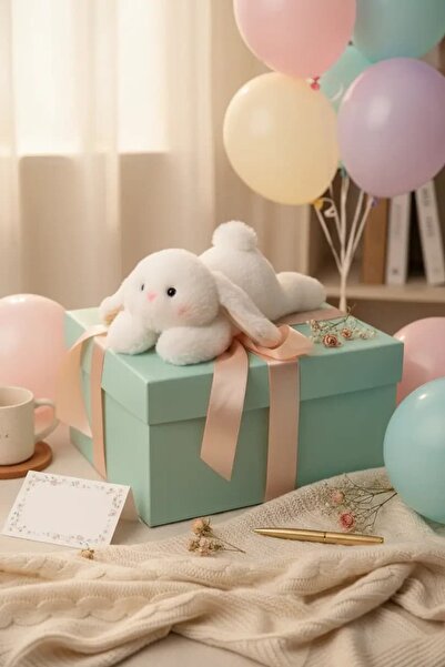 Miniso Tarnlee Serisi Yatan Pozisyonlu Peluş Oyuncak