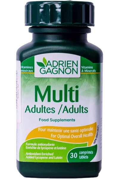 ADRIEN GAGNON Adult'S Multi Tablets,30 Pieces