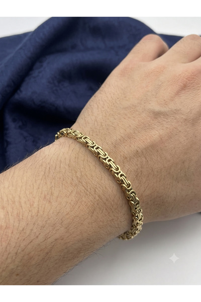BİJU YILMAZ Byzantine Steel Bracelet