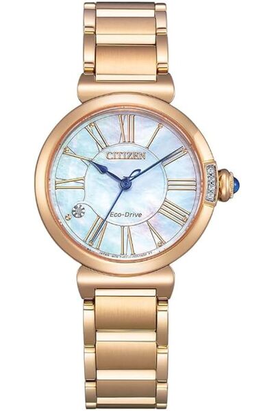 Citizen L Series Eco-Drive EM1063-89D Women's Watch with Mother-of-Pearl Dial