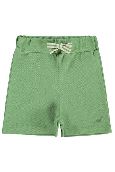 Civil Baby Dinosaur Embroidered Shorts for 6-18 Months - Khaki