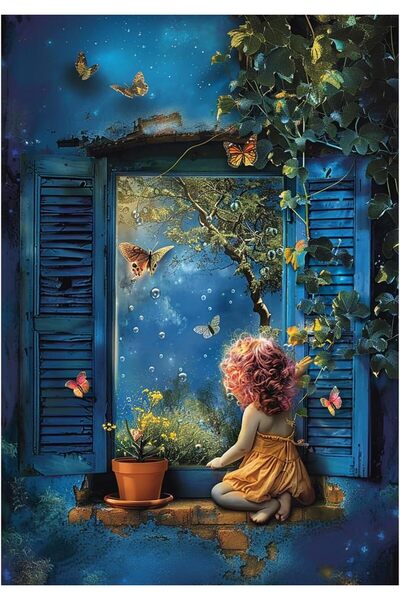 Yıldızan Puzzle - Blue Night / 500 Piece Puzzle, # 3639 931845