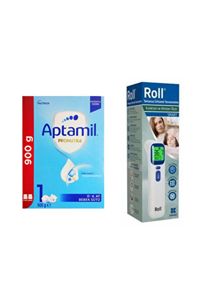 Aptamil Pronutra 1 Devam Sütü 900 gr & Roll Derece Temassız Alından ve Kulakt...