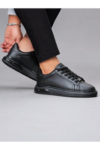 W WİPPER Erkek Jel Tabanlı Ekstra Rahat Günlük Spor Ayakkabı Kalın Taban Bağcıklı Sneaker Yürüyüş Ayakkabıları