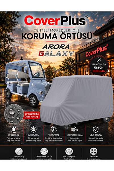 CoverPlus Arora Galaxy 4-Wheel Electric Car Compatible Waterproof Cover-Uv Pr...