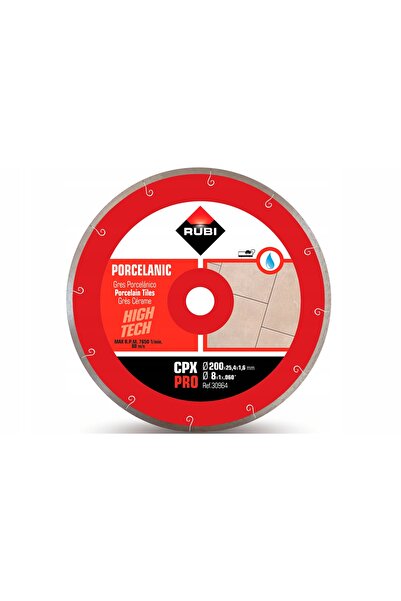 RUBİKOM DISC DIAMANTAT PENTRU GRESIE CPX 200 PRO 25,4MM 30964 RUBI