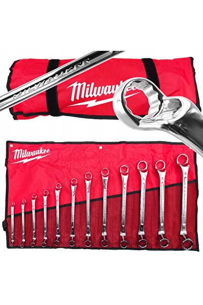 Milwaukee Elec Tool Set de chei fixe, 12 piese, 6x7, 8x9, 10x11, 12x13, 14x15...