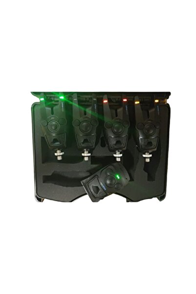 prokarpfishing Statie cu 4 avertizori ,baterii si geanta transport incluse -e...