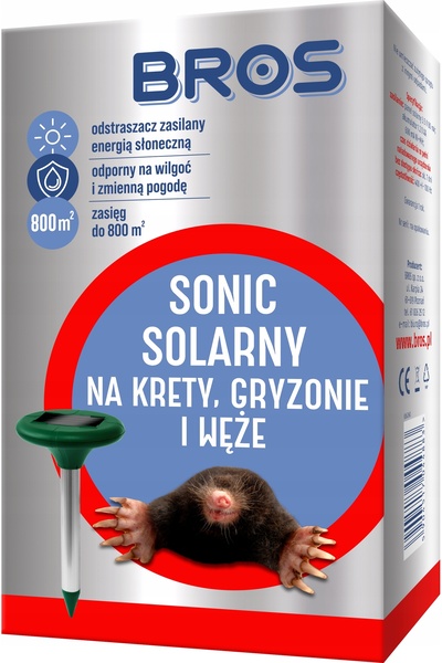 BrosMark Sonic solar pentru crocodili, rozătoare și șerpi BROS
