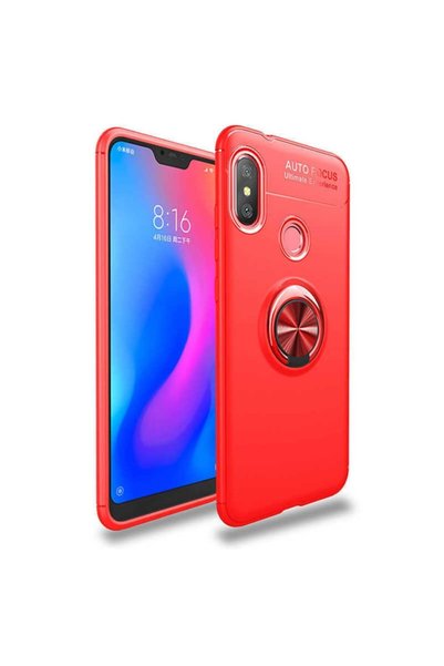 Ummeslem حافظة متوافقة مع هاتف Xiaomi Redmi Note 6 Pro غطاء سيليكون مع حامل ح...