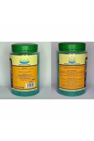 Zabłocka Sare de sănătate cu iod-brom 1,2 kg pentru baie 2 bucăți