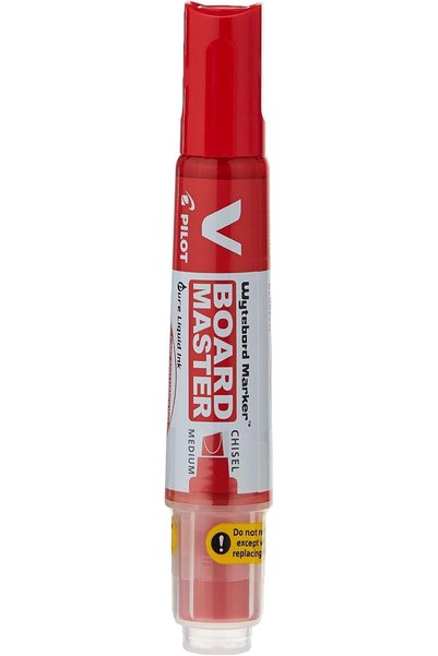 Pilot White Board Marker Chisel 4Pc