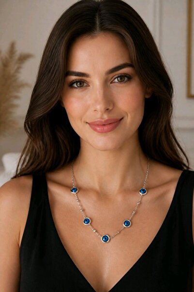 Monalisa Home Figured Anti-Tarnish Steel Adjustable Chain Luxury Necklace