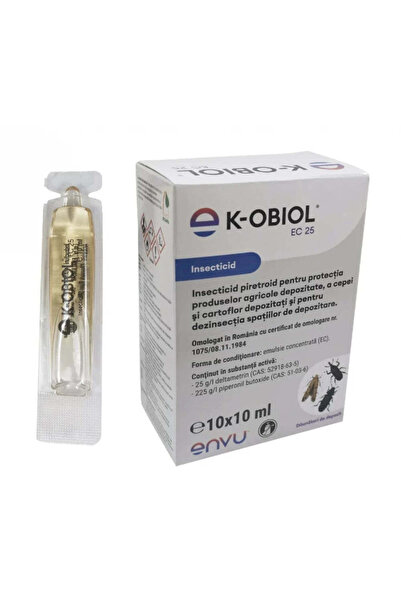 envu Insecticid K-Obiol 25 EC – Protectia Cerealelor Depozitate – 10ML