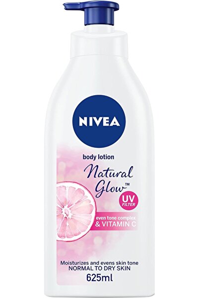 NIVEA لوشن الجسم ناتشورال جلو - فيتامين سي لتوحيد لون البشرة لجميع أنواع البش...