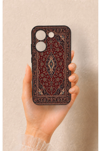Vip Case Poco X8 Pro Uyumlu Acem Halı Desenli Silikon Kılıf