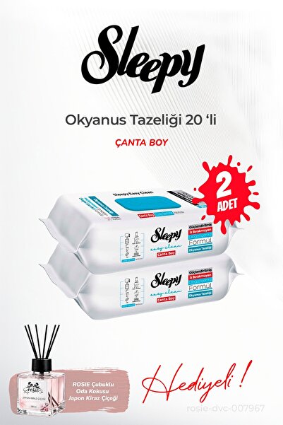 Sleepy 2 Pcs Bag Size Ocean Freshness 20S and Rosie Room Fragrance