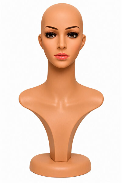 Fenomen Peruk Professional Wig Mannequin Head with Shoulders - Modular Detach...