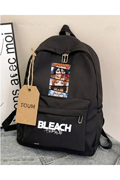 Toum Anime Bleach Themed Printed School, Classroom, Course Backpack