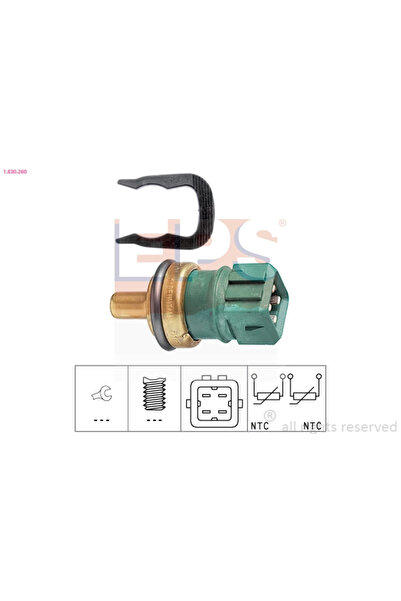 Eps Senzor Temperatura Lichid De Racire Audi A4 B5/A6 C4/Cabriolet B3 Seat Ib...