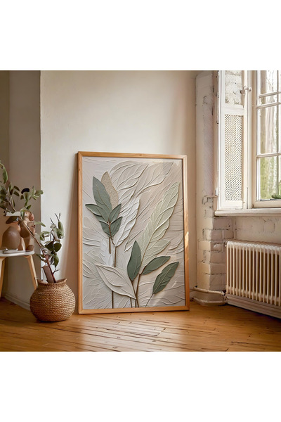 Tuba Decor Επιτραπέζια ζωγραφιά με ξύλινο πλαίσιο ενός τεμαχίου