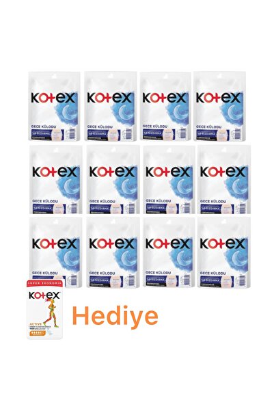 Kotex Gece Külodu / Külot Standart Beden Yoğun ReGl Dönemine Özel 24 Lü Set 1...