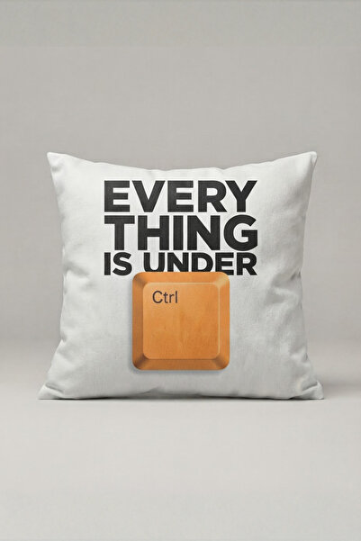 Generic Brand Every Thing Is under Ctrl Written Cushion Cover 188 – Ctrl Ever...