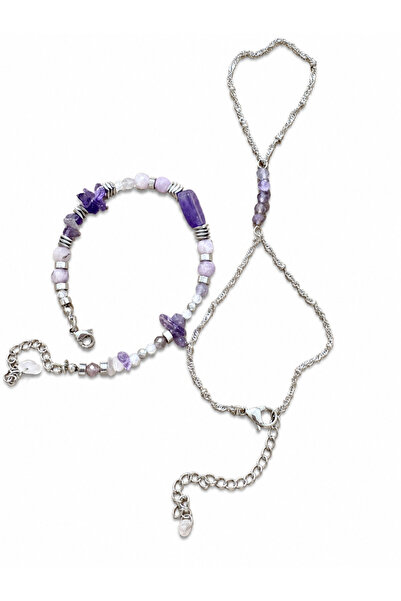 JİMNY JEWELRY Lavenya & Talya Şahmeran Bileklik Kombin
