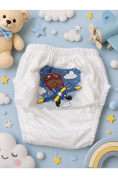 Story Baby Erkek Çocuk Desenli Sevimli Alıştırma Külotu Sızdırmaz Antialerjik Çocuk Külotu3* 4 Yaş (RENK VE DESENLERDE FARKLILIK OLABİLİR)