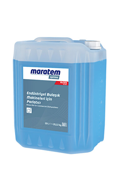 Maratem Optima Endüstriyel Bulaşık Makineleri için Parlatıcı 20 L
