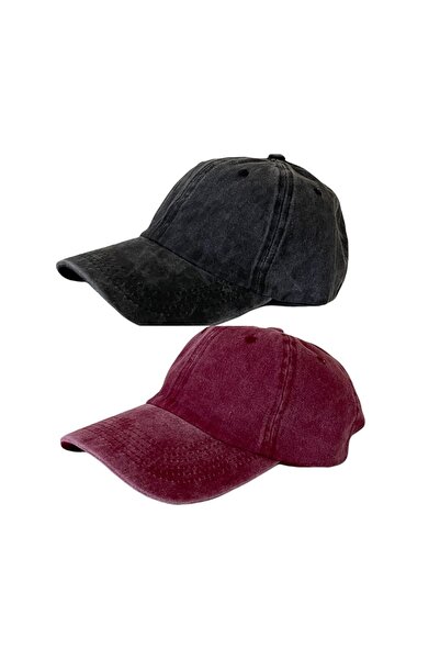 zadenza gold New Season Set of 2 Washable Vintage Hat Vintage Hat
