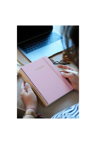 MTKardeşler Victoria's Journals A5 Spiral Bound Timeless Planner Agenda, with...