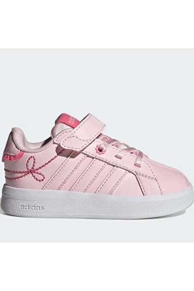 adidas Grand Court 3.0 Gırls El I Ortopedik Çocuk Spor Ayakkabı PEMBE