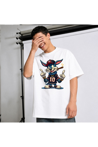Ingift Ουνισέξ Υπερμεγέθες T-Shirt, Εξατομικευμένο, Συλλογή Street Wear με Σχ...