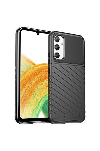 Thunder Husă de protecție pentru Samsung Galaxy A34 5G, neagră